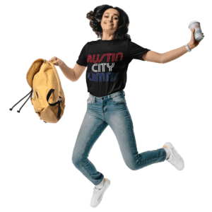 Austin City Limits Screen Printed T-Shirt and Coffee Cup