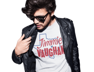Jimmie Vaughan T-Shirt Front