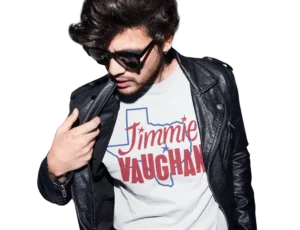 Jimmie Vaughan T-Shirt Front