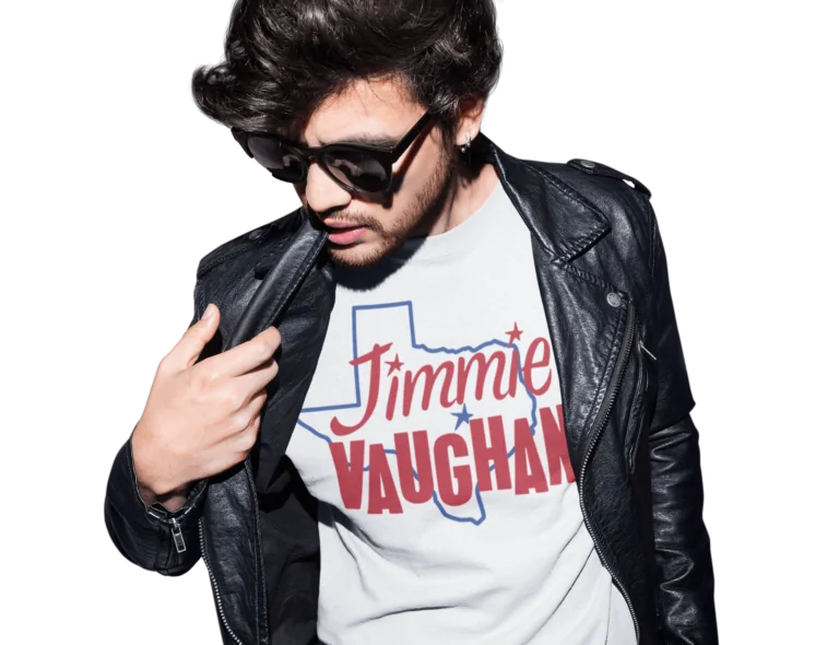 Jimmie Vaughan T-Shirt Front
