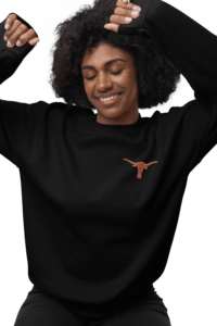 University of Texas Embroidered Steerhead Hoodie