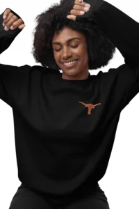 University of Texas Embroidered Steerhead Hoodie