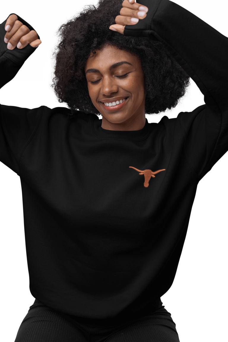 University of Texas Embroidered Steerhead Hoodie