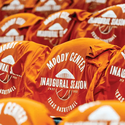 Moody Center Inaugural Season T-Shirts