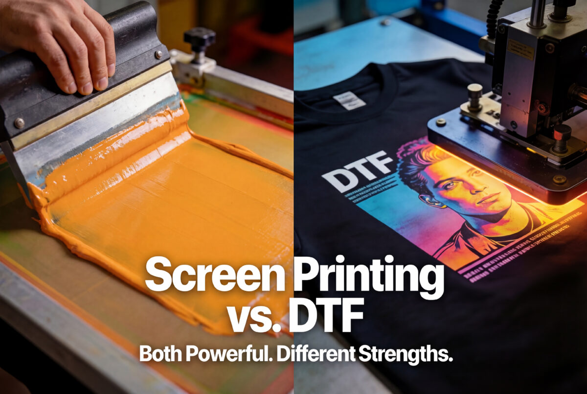 What is DTF and how is it different than Screen Printing