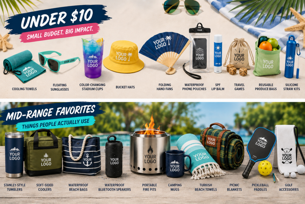 Summer promotional products