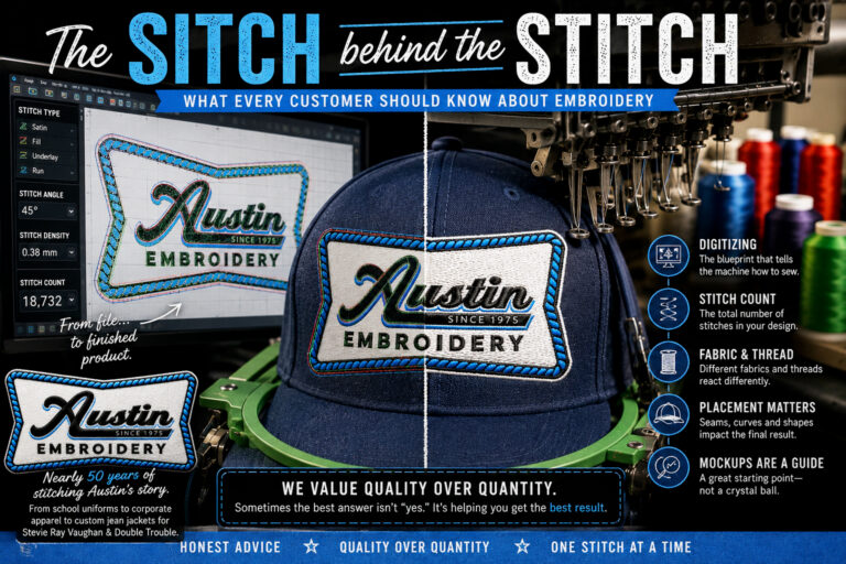 Behind the scenes secrets to get the best embroidery results